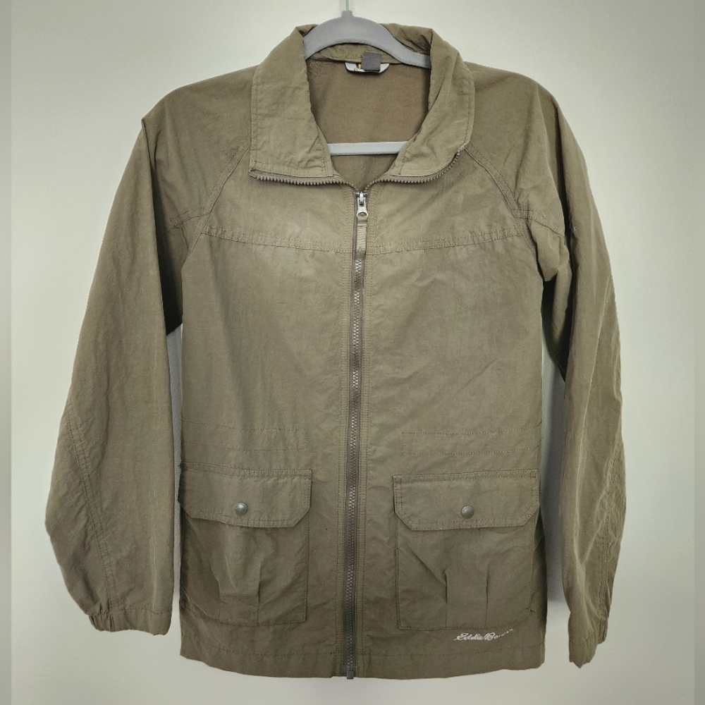Eddie Bauer Khaki Green Jacket